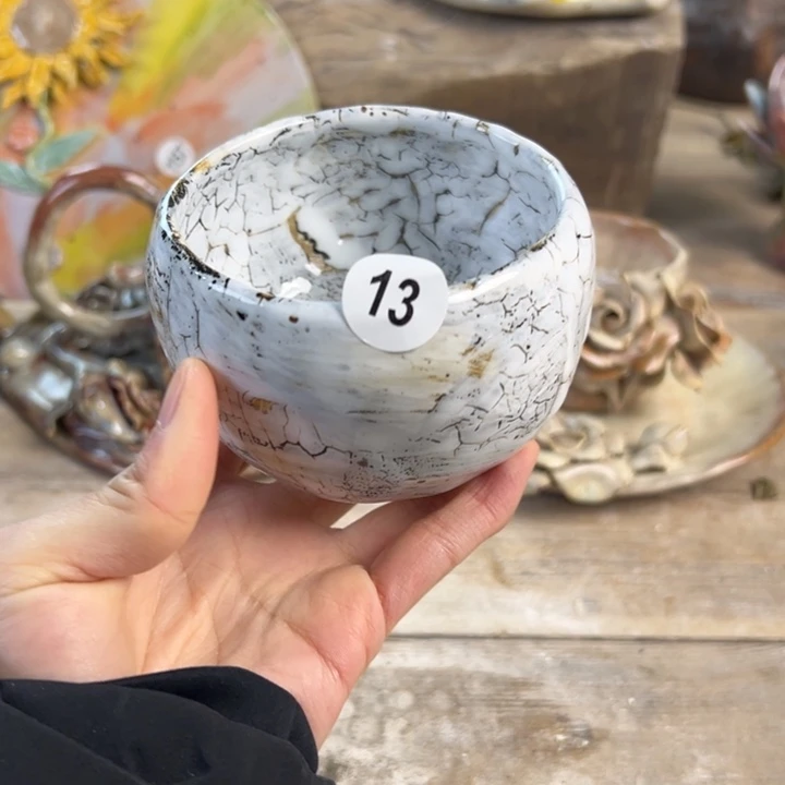 陶瓷懿树日式手捏餐具茶具
