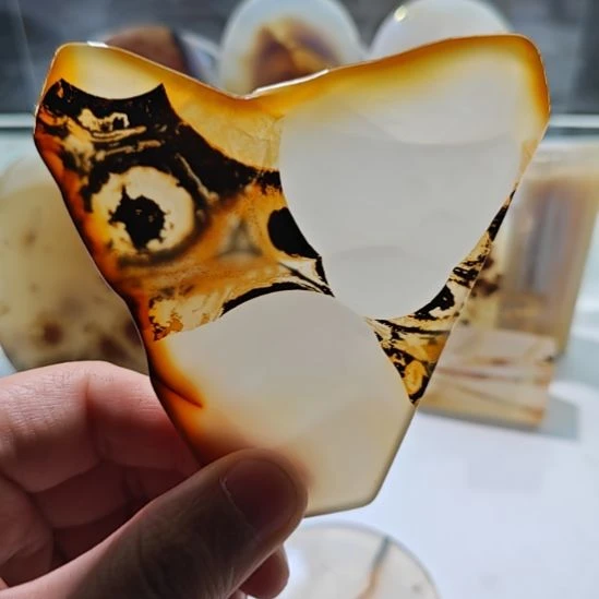 玛瑙/玉髓未镶嵌吊坠(不含链)78号