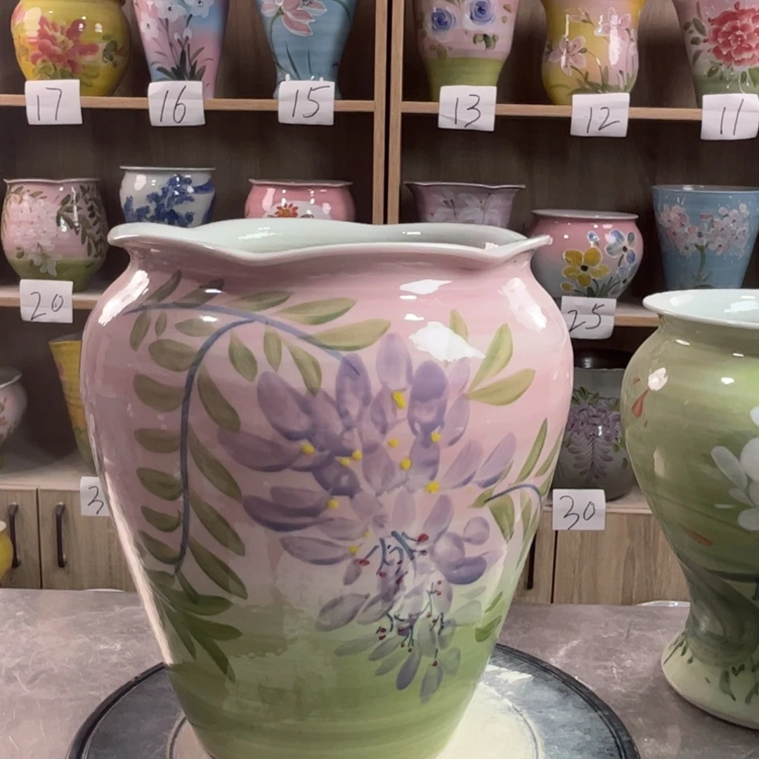 景德镇陶瓷花盆花盆
