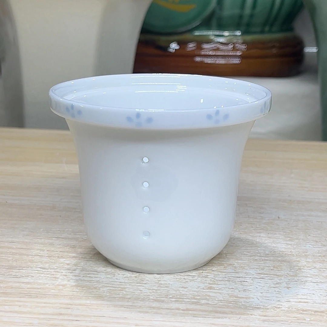 陶瓷绿植多肉微瑕花盆口径8.5*7