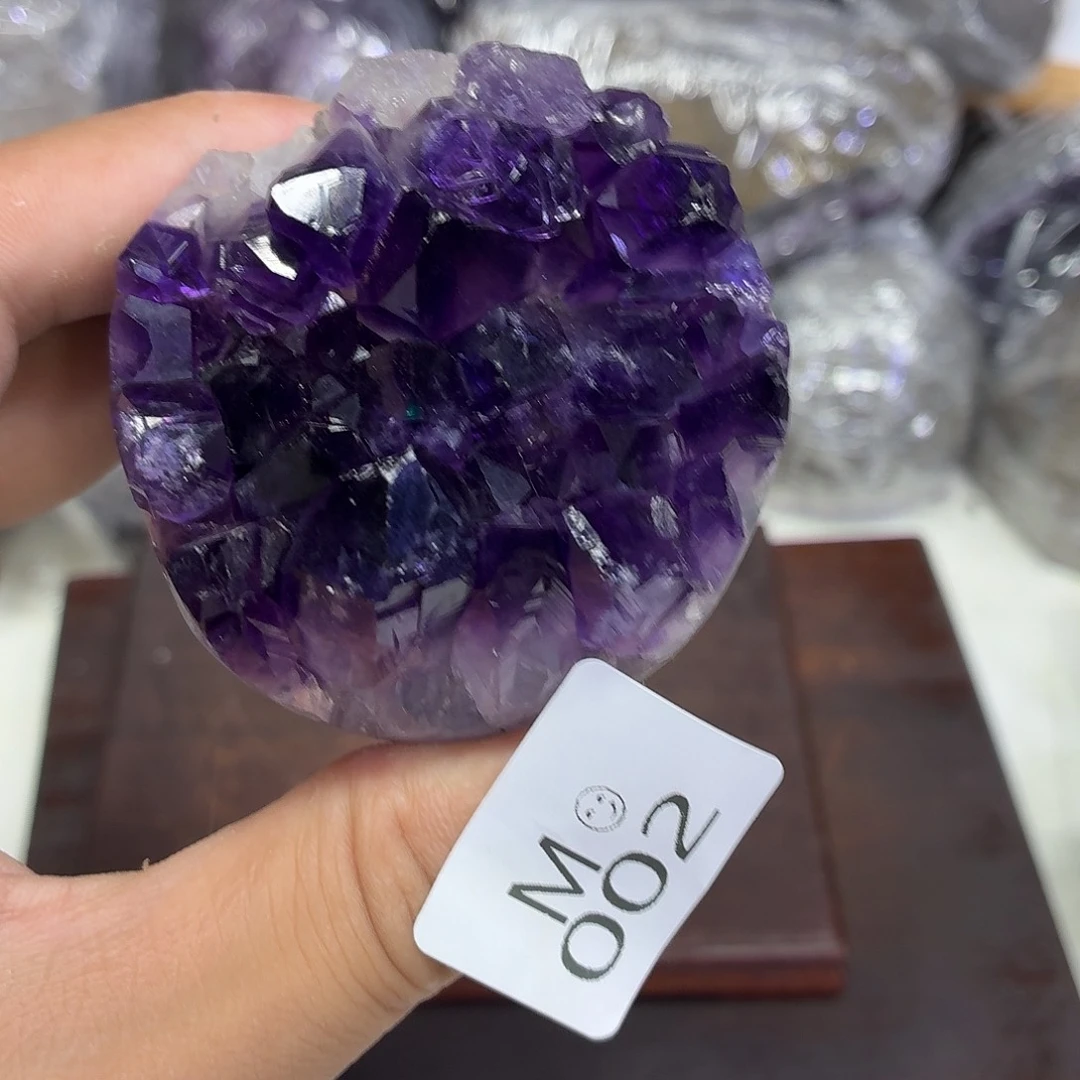 未镶嵌摆件紫晶水晶