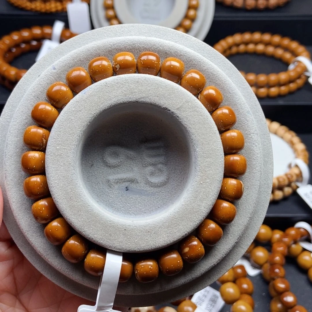 紫金鼠手串9mm实心花皮老型