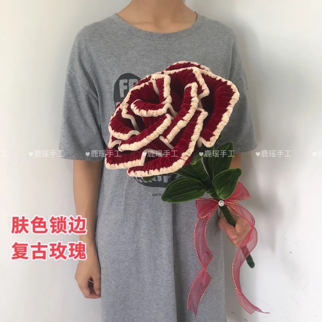 成品巨型玫瑰暗黑复古玫瑰礼物高档送闺蜜 送女朋友 生日礼物表白