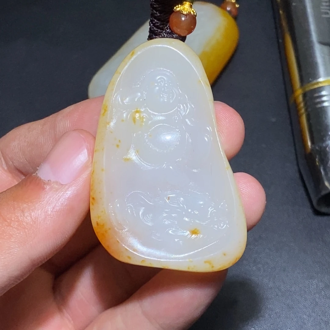 和田玉未镶嵌颈饰d