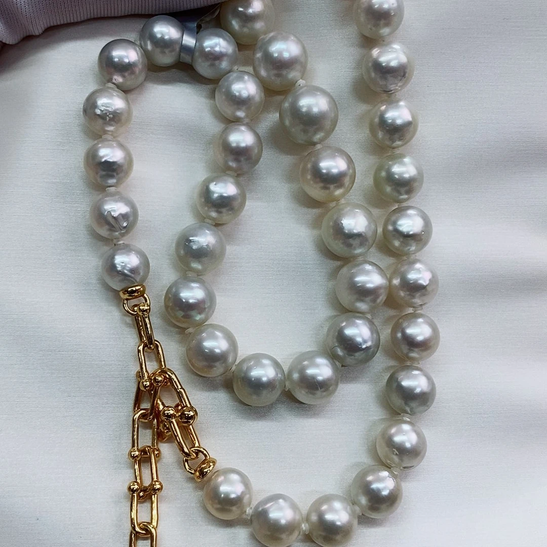 项链未镶嵌海水珍珠8.5-11