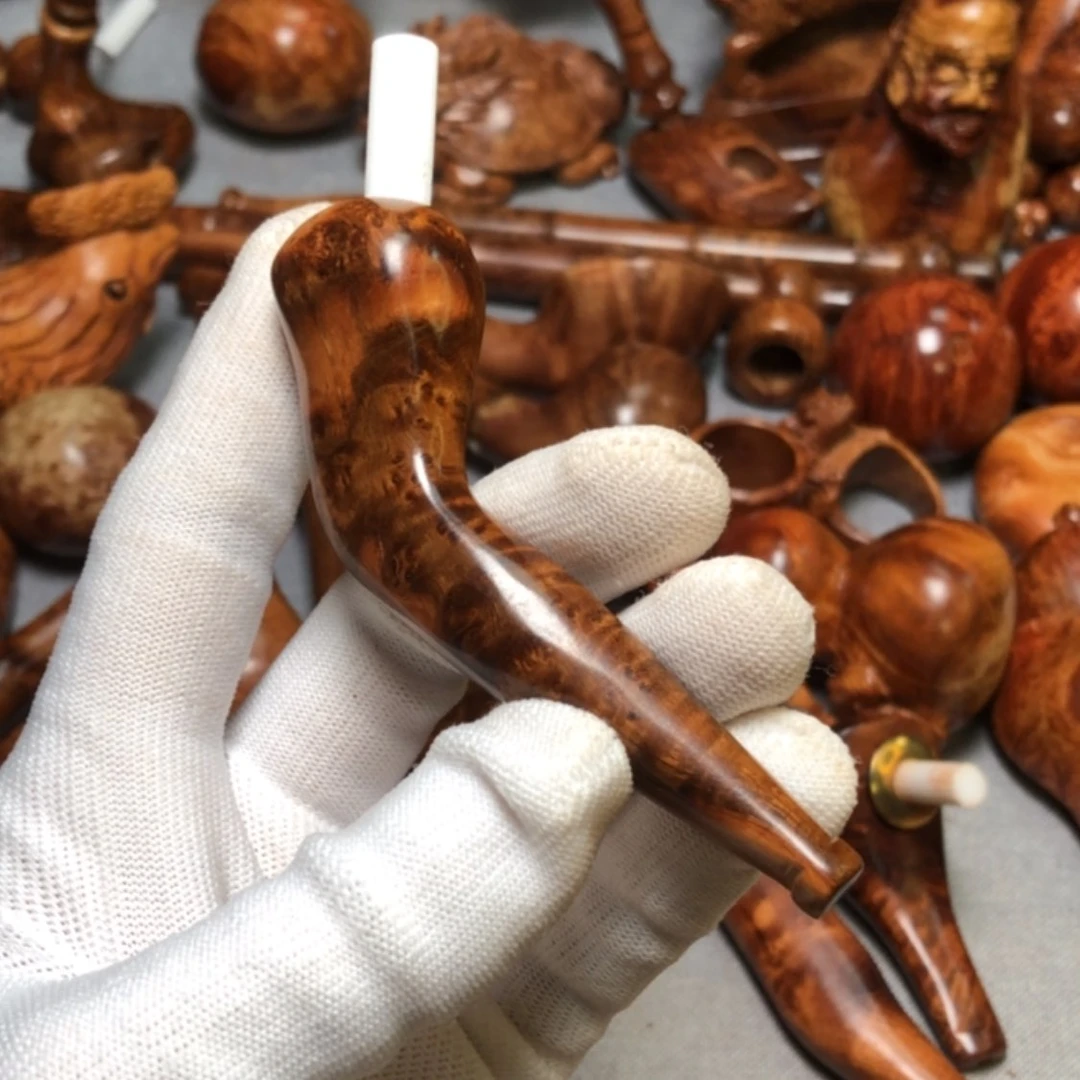 【闪购商品】木麻梨疙瘩火琉璃手把