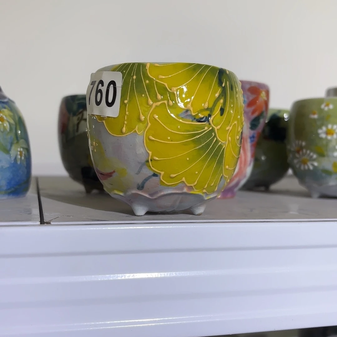 瓷片景德镇手绘高温釉下彩陶瓷茶具