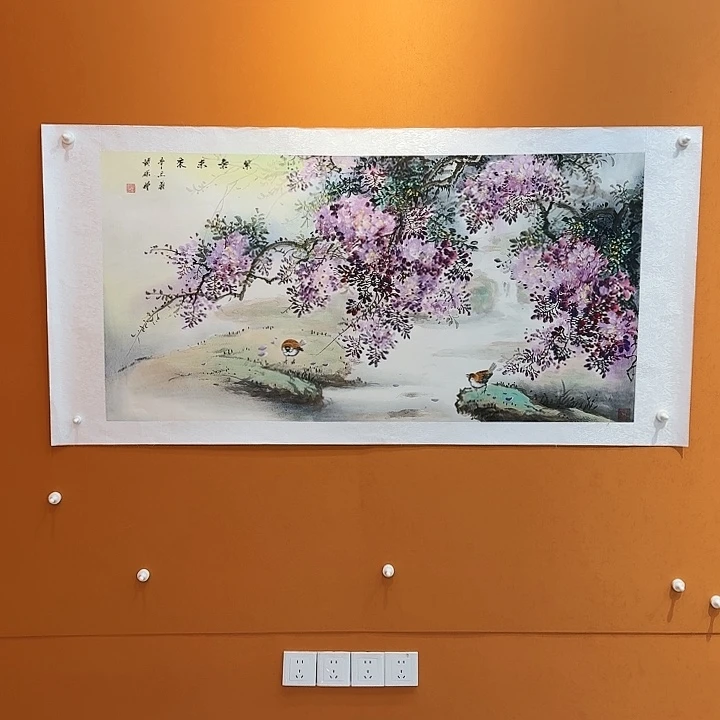 国画书法作品多次参加
