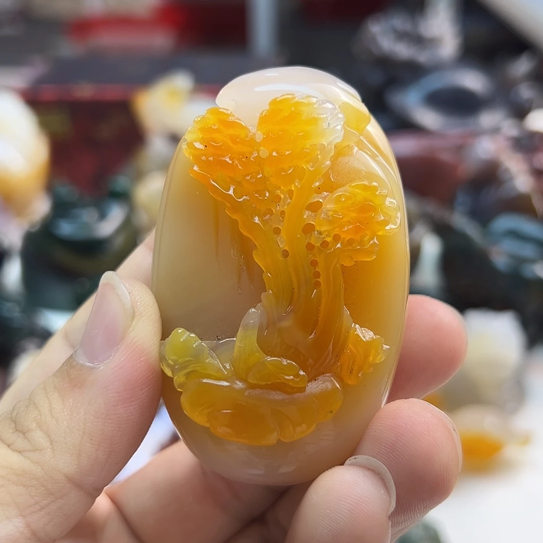 玛瑙/玉髓未镶嵌颈饰