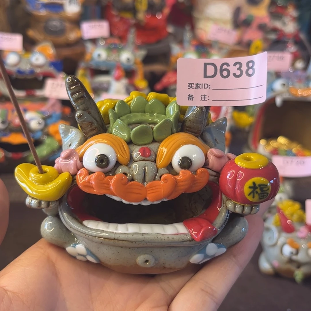 泥塑纯手工茶宠摆件