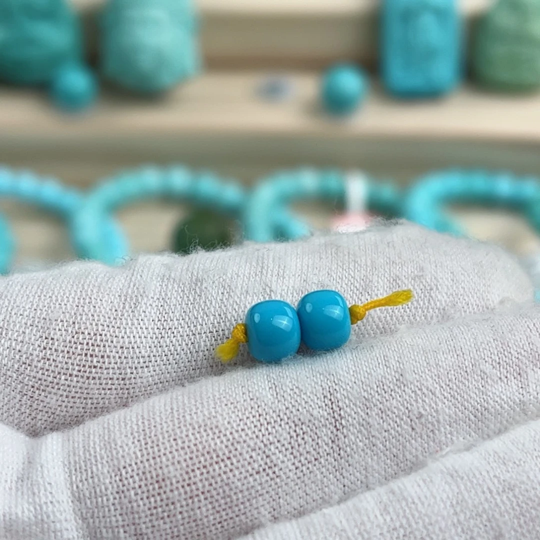 未镶嵌绿松石尺寸6.3mm*️**