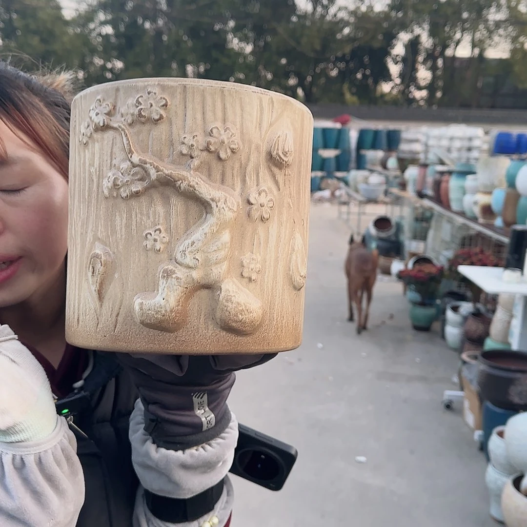 王嫂花盆1207-311高20口20