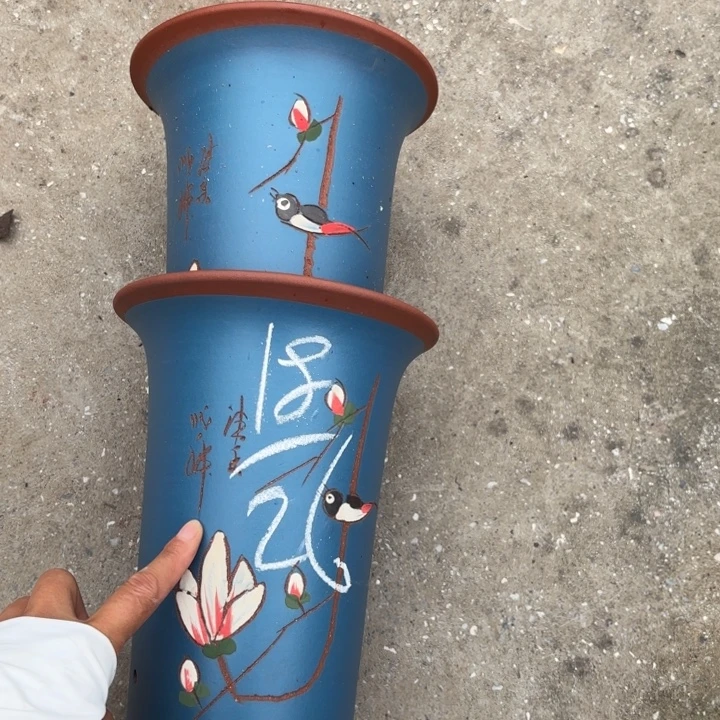 紫砂花盆紫砂的颜色