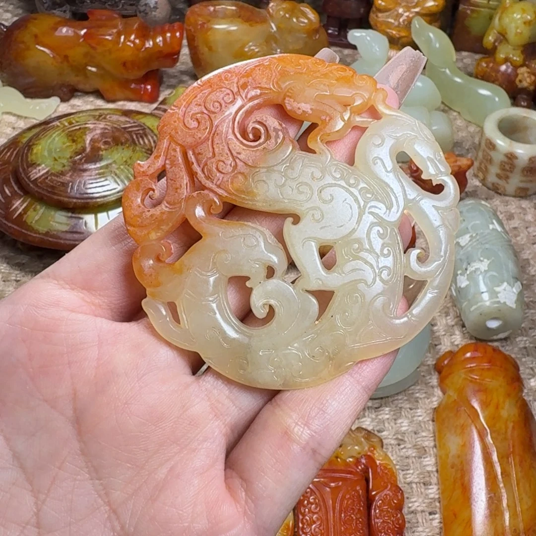 白玉菩提吊坠挂件