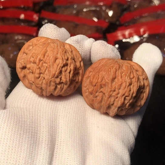 文玩核桃把件磨盘40