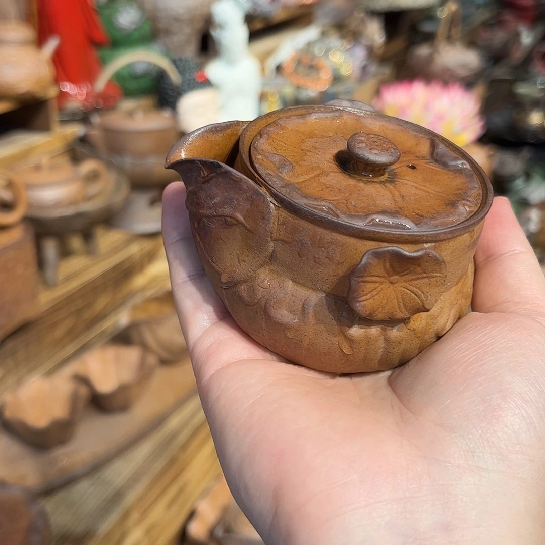 原矿粗陶裸烧工艺，越养越润出彩