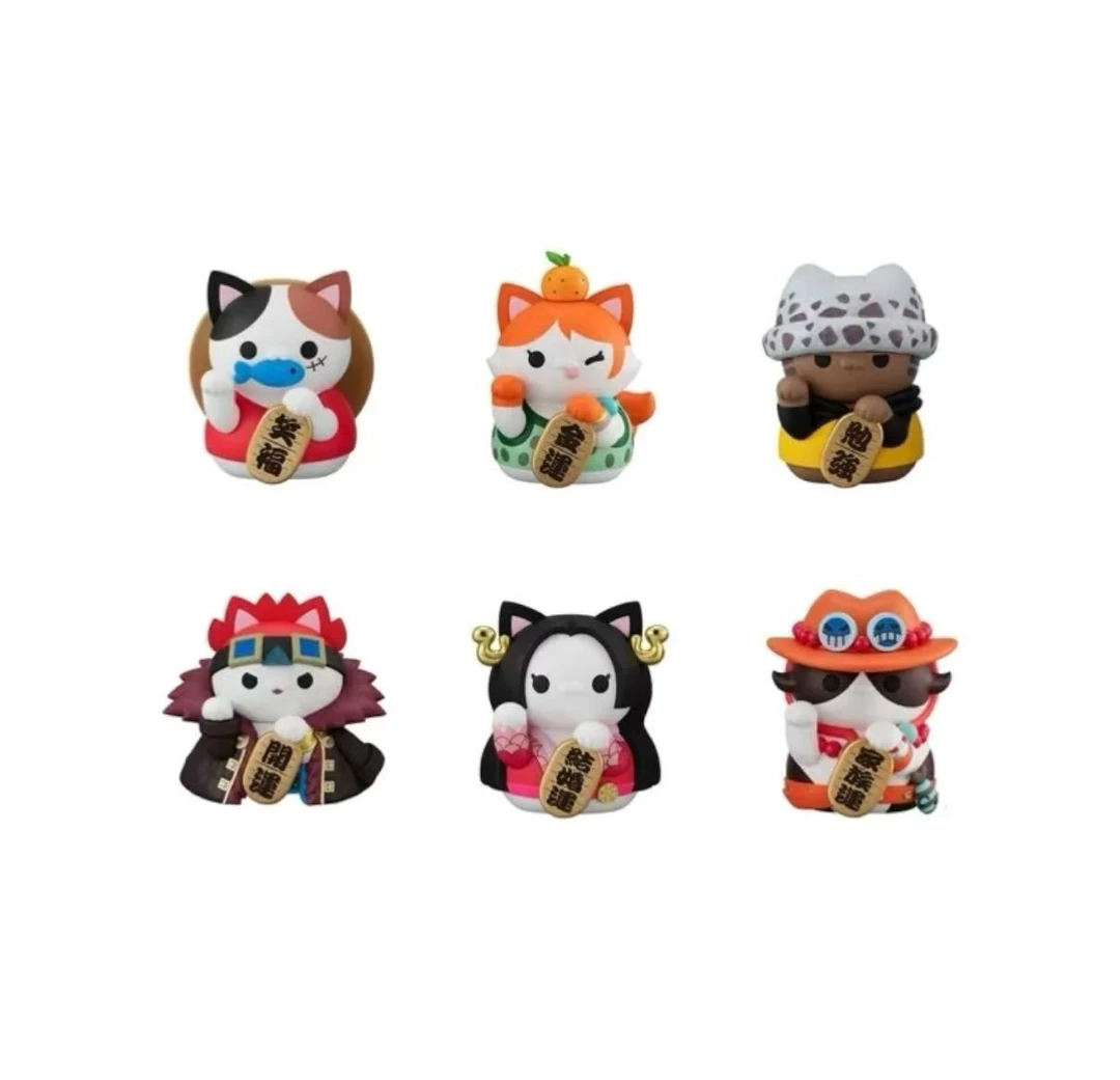 【海贼王】海贼王限定招财猫猫手办盲盒(下单默认代拆)