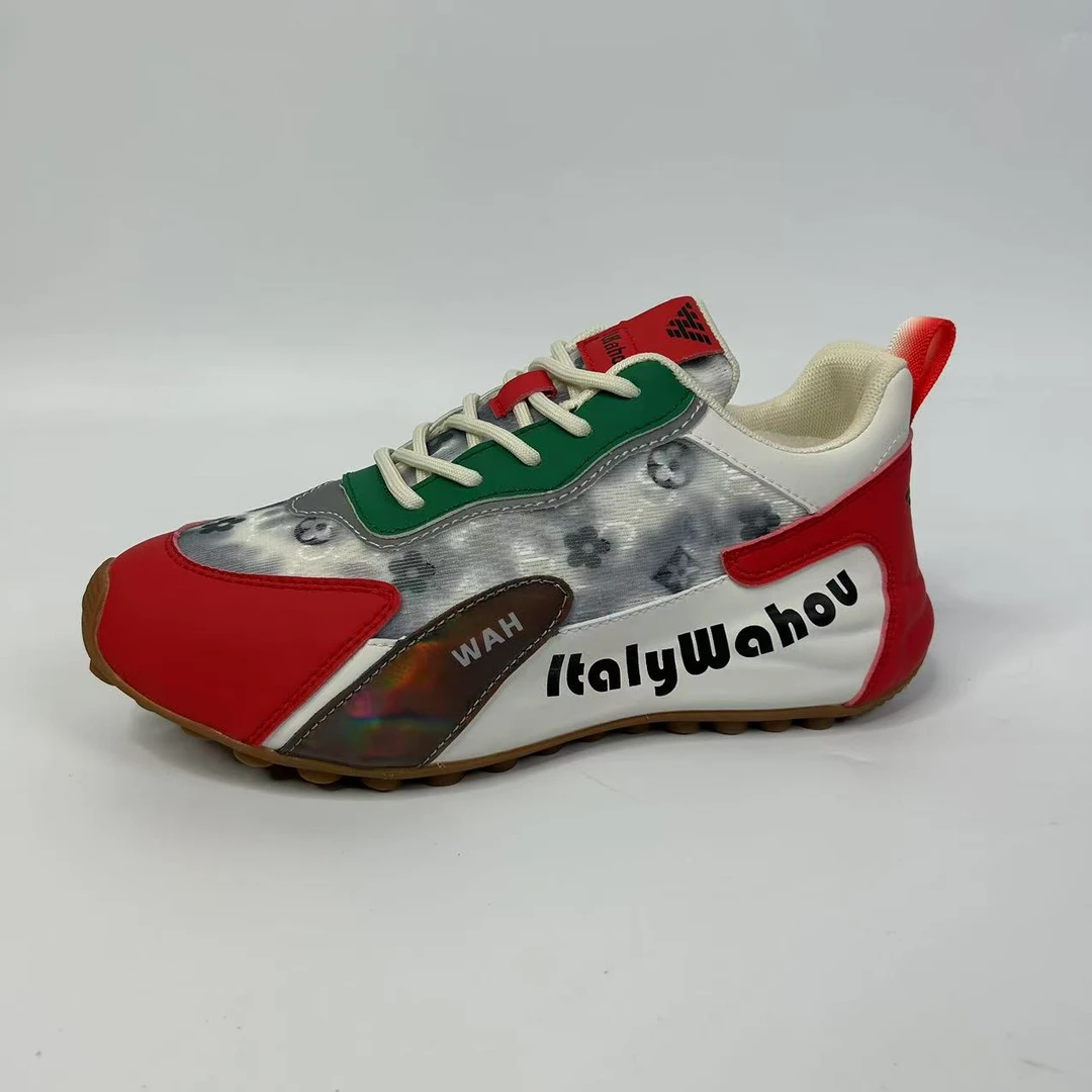 【薇姐福利】Wahou瓦后WH9666时尚防滑耐磨休闲鞋  米红39码-MH