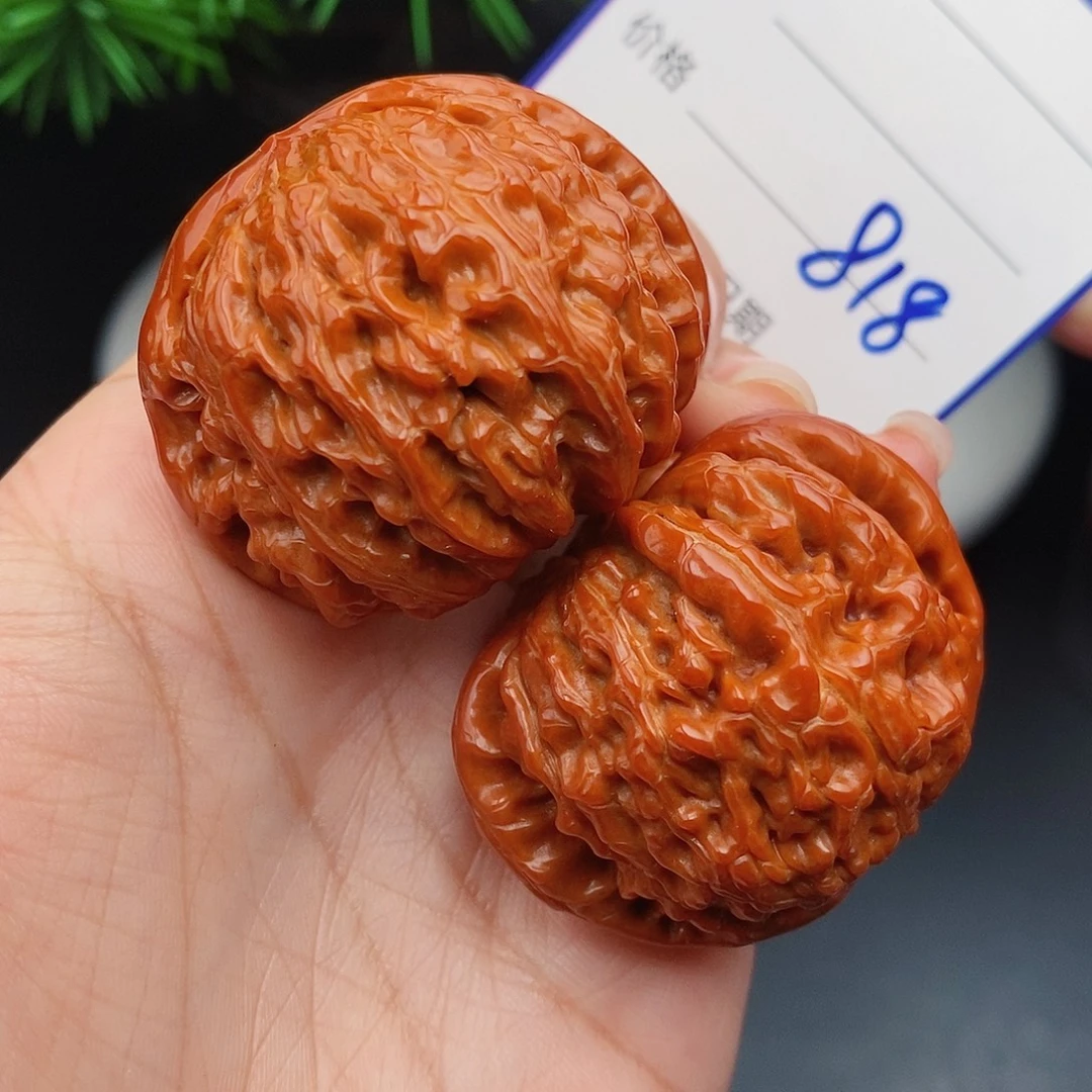 把件文玩核桃43球白818