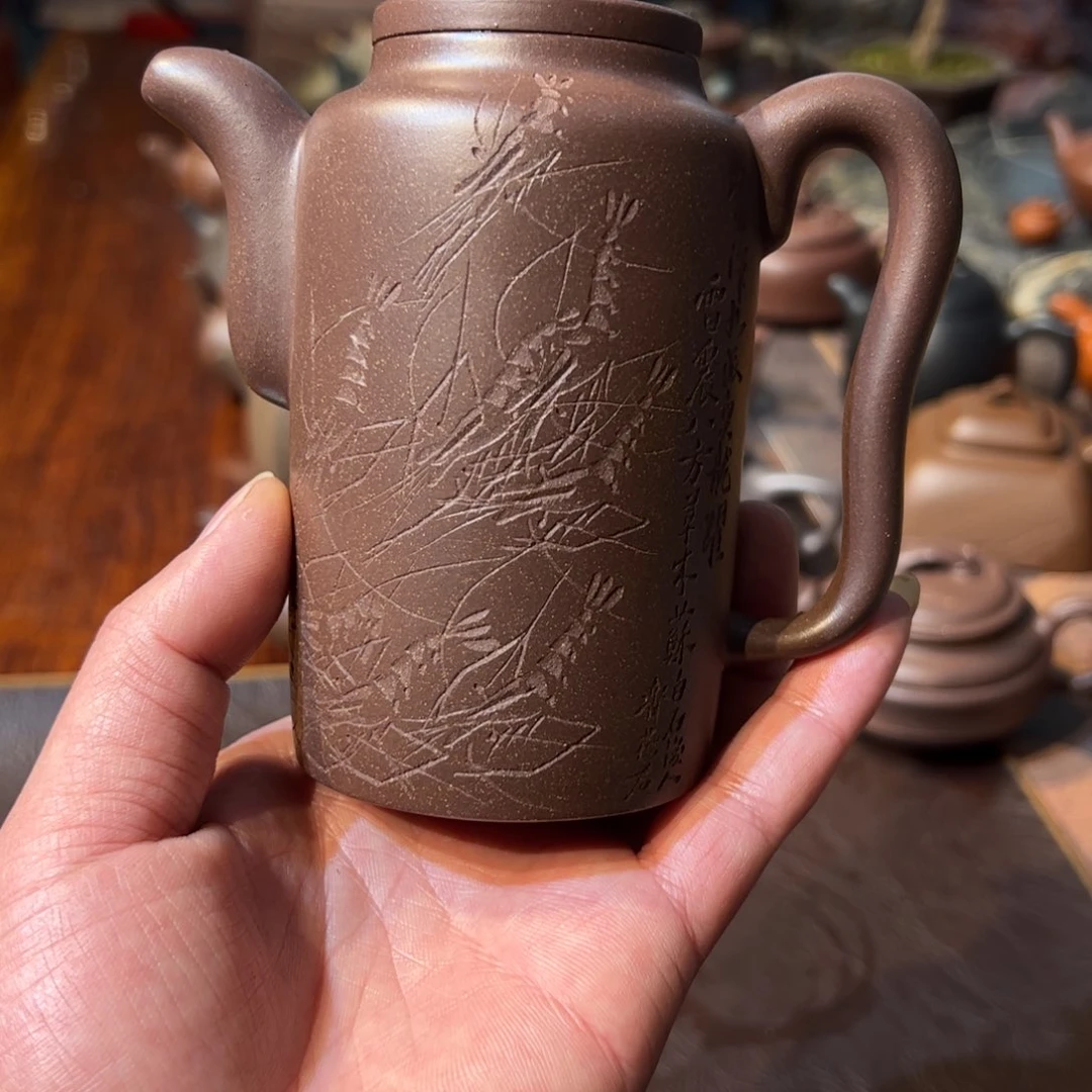 紫砂茶壶江*精工手工紫砂壶