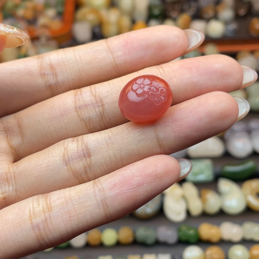 和田玉未镶嵌颈饰?*酱