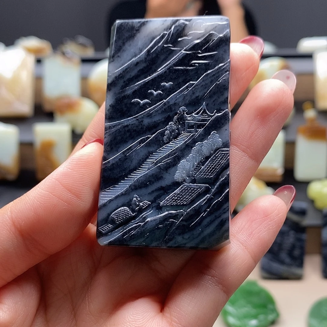 未镶嵌和田玉挂件