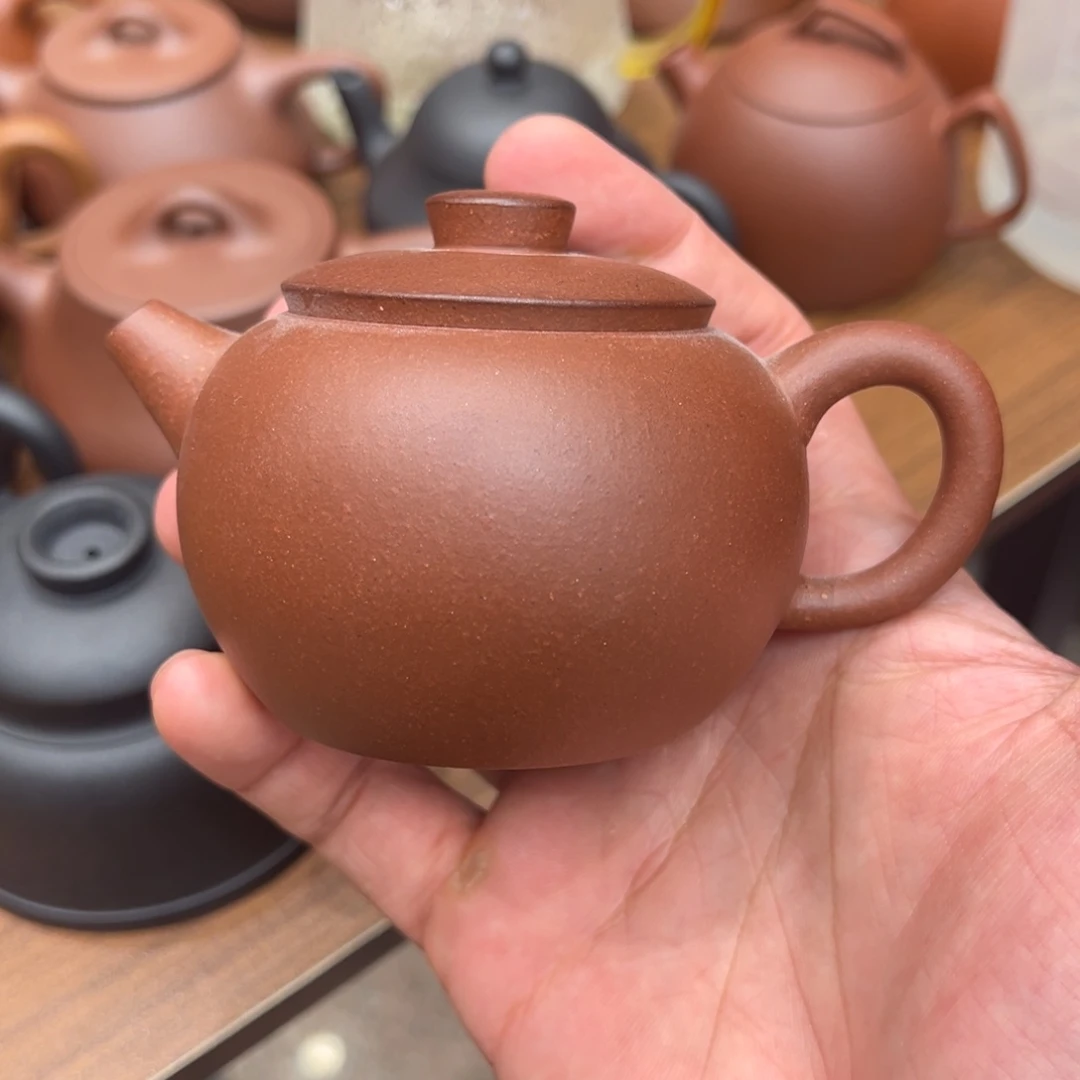 阿***活茶壶紫砂底槽清巨轮