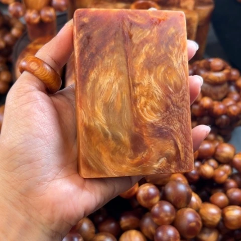 王***）松木（琥珀木）无事牌