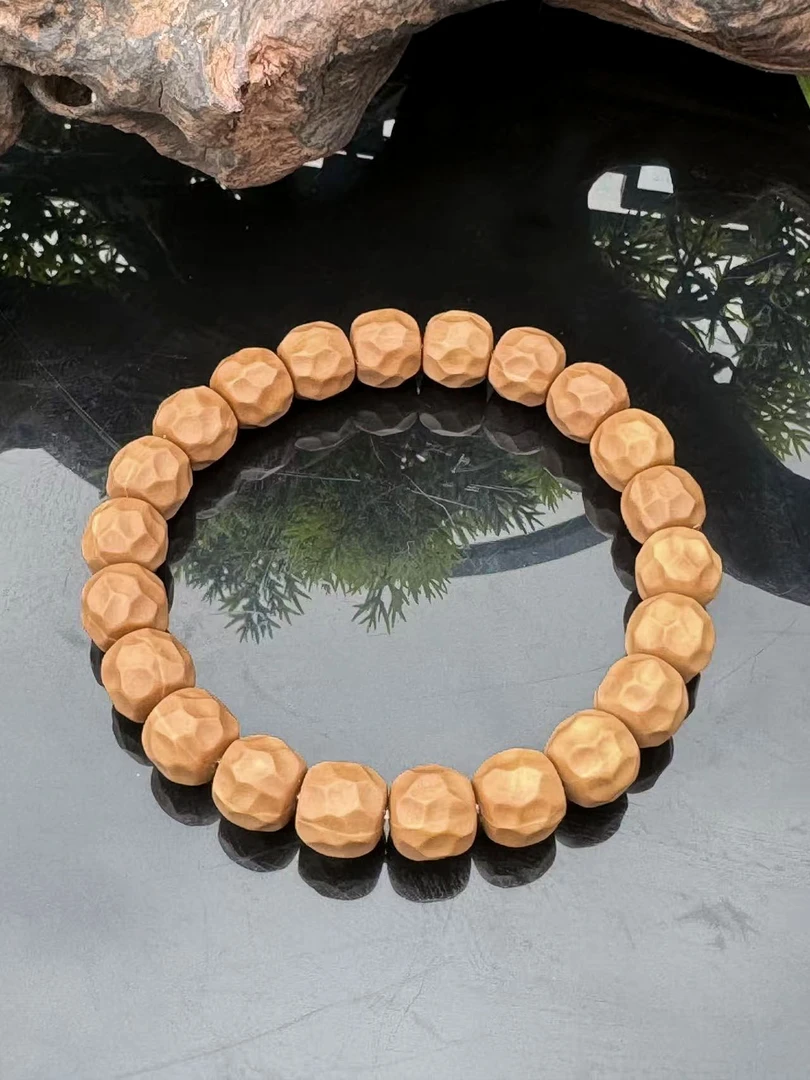 夭夭出品-【奶酪无相手串】猴头核桃雕刻文玩核桃无泡药