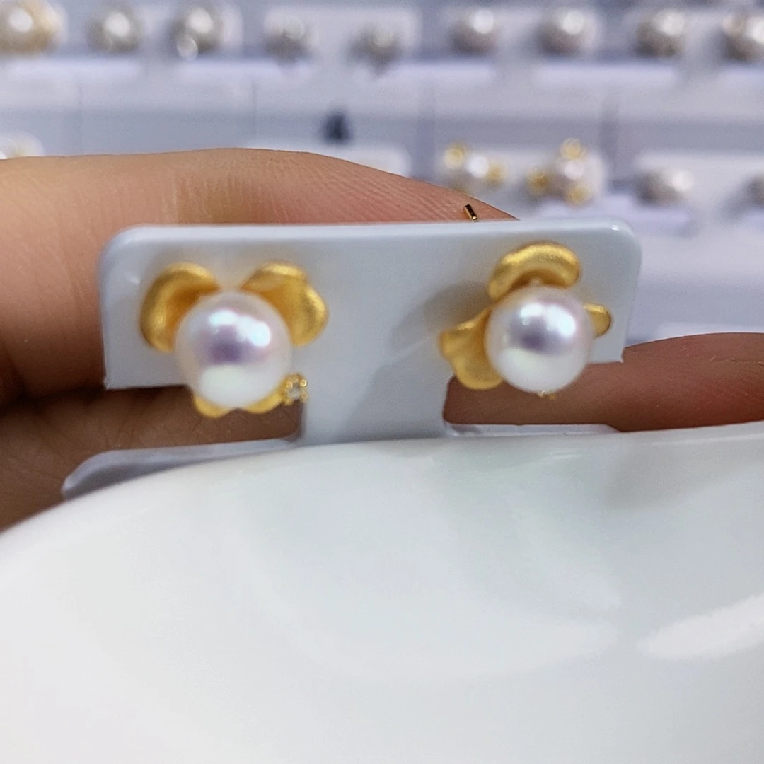 银S925镶嵌特价秒杀正版珠宝级别珍珠淡水珍珠