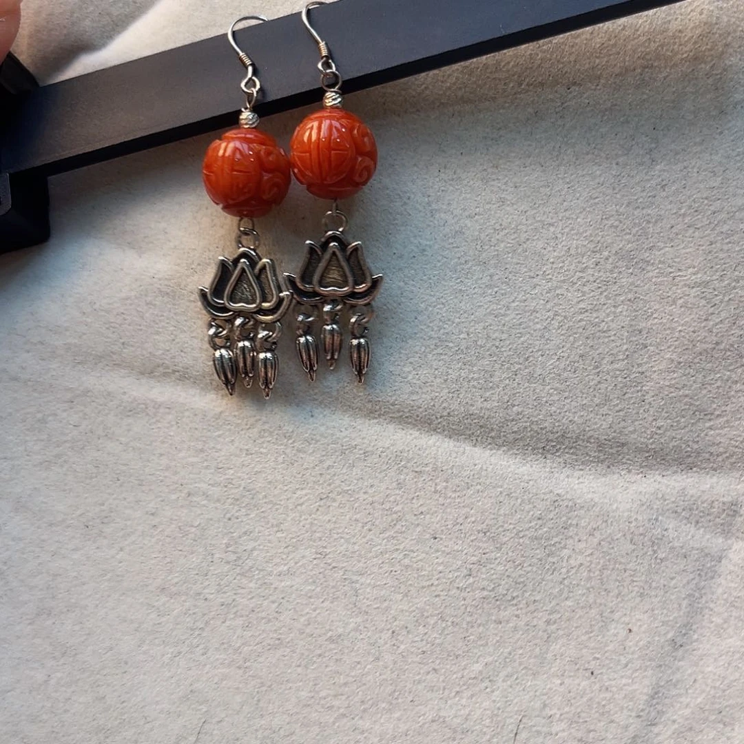 翡翠未镶嵌耳饰翡翠