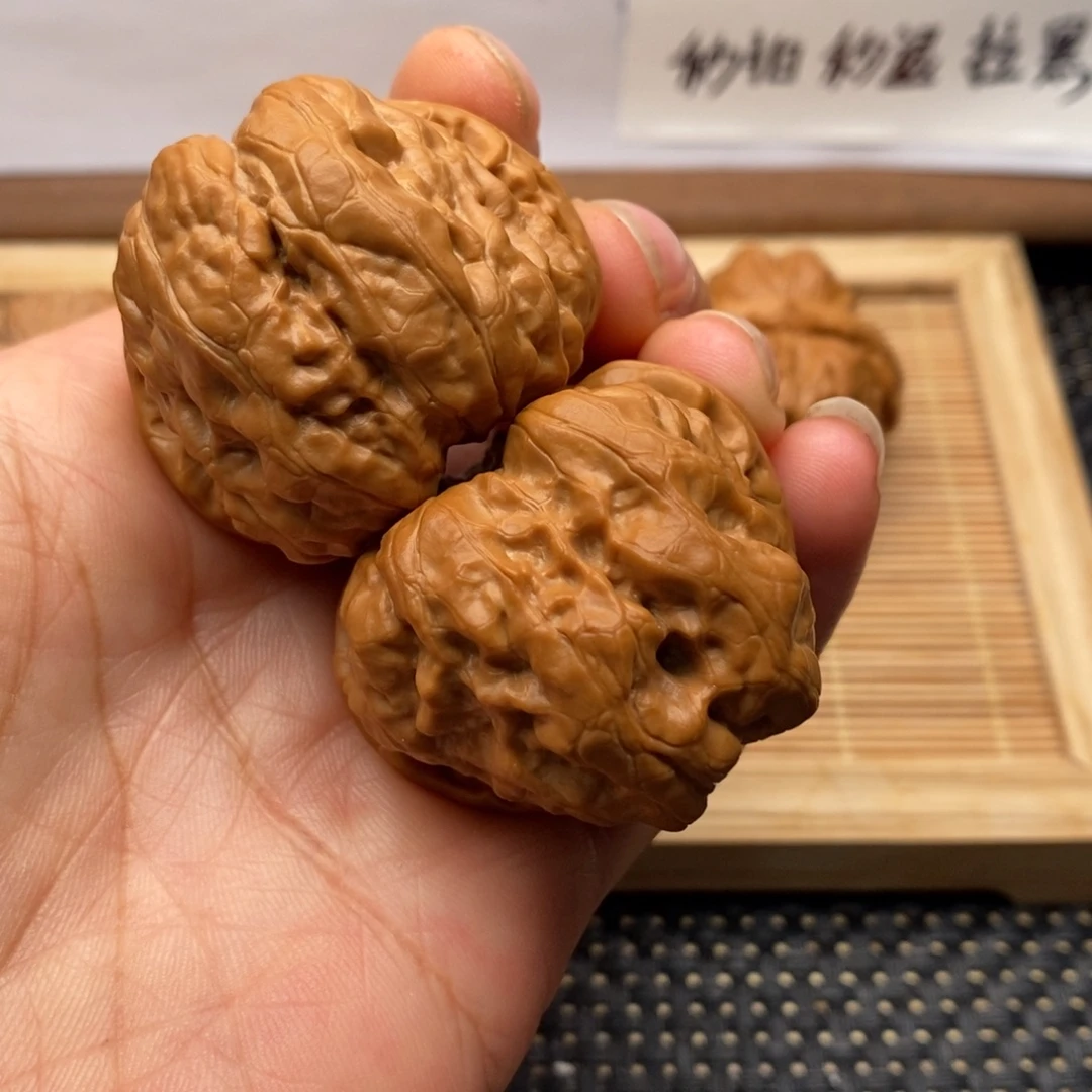 把件文玩核桃边43左右