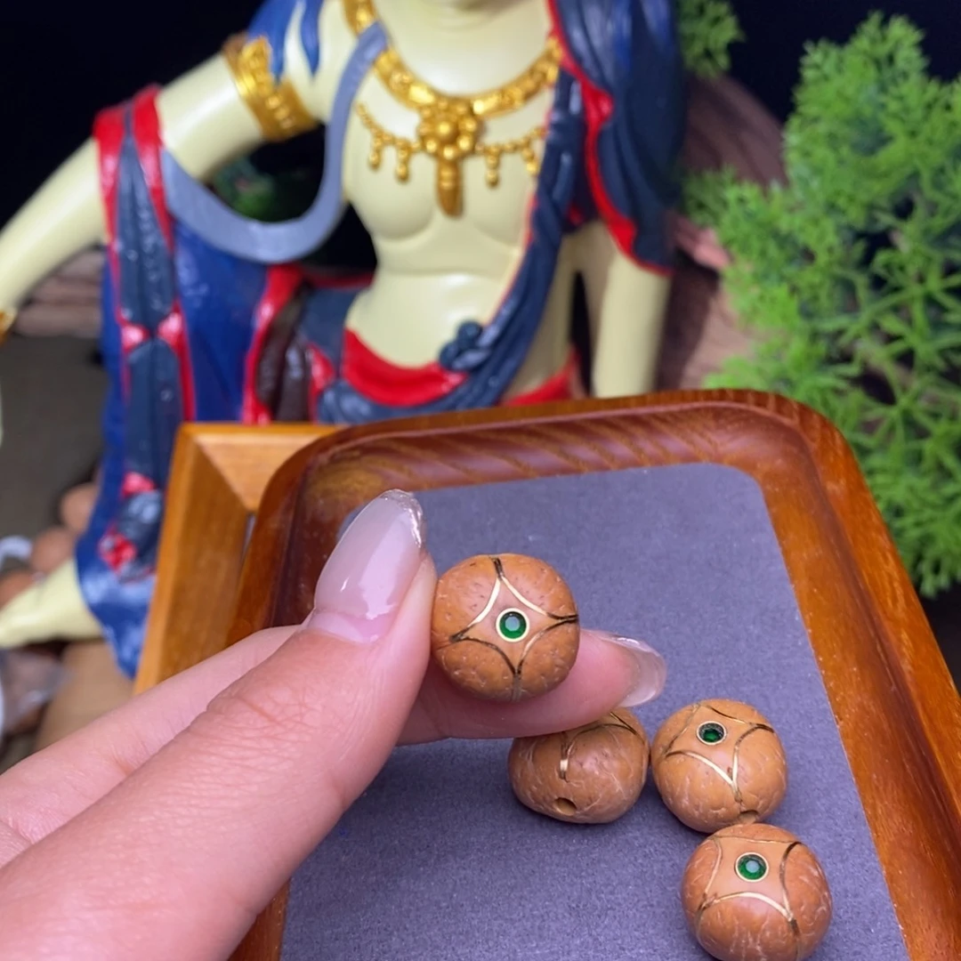 凤眼菩提把件浪****3麒麟三通