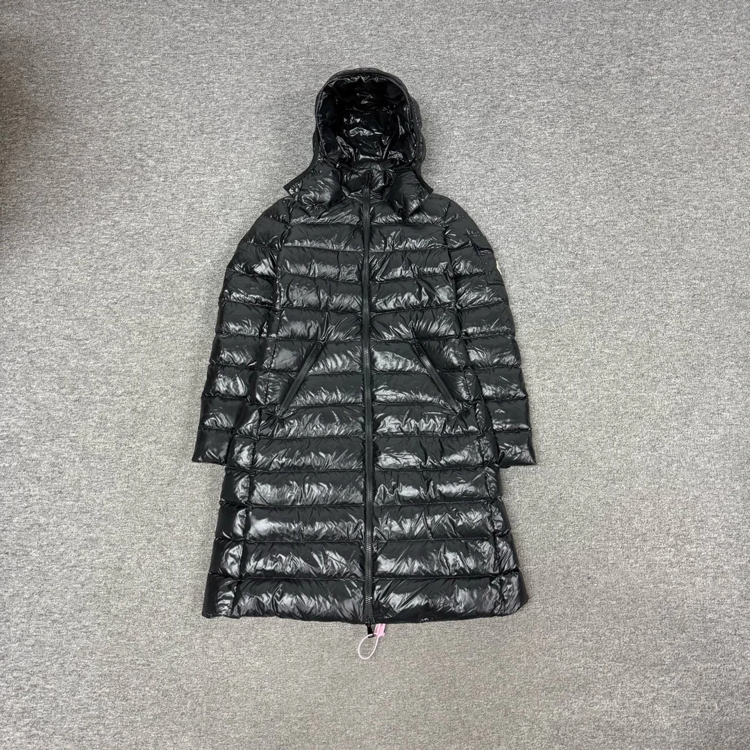 99新 MONCLER 蒙口 moka 长款羽绒服1码