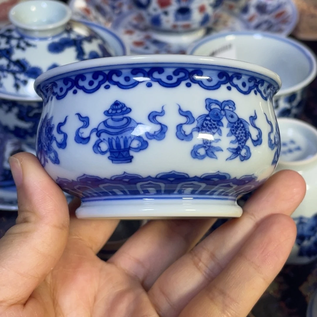 杯子刘建锋窑八宝