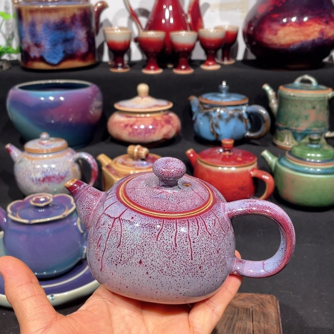 中国神后钧瓷茶器