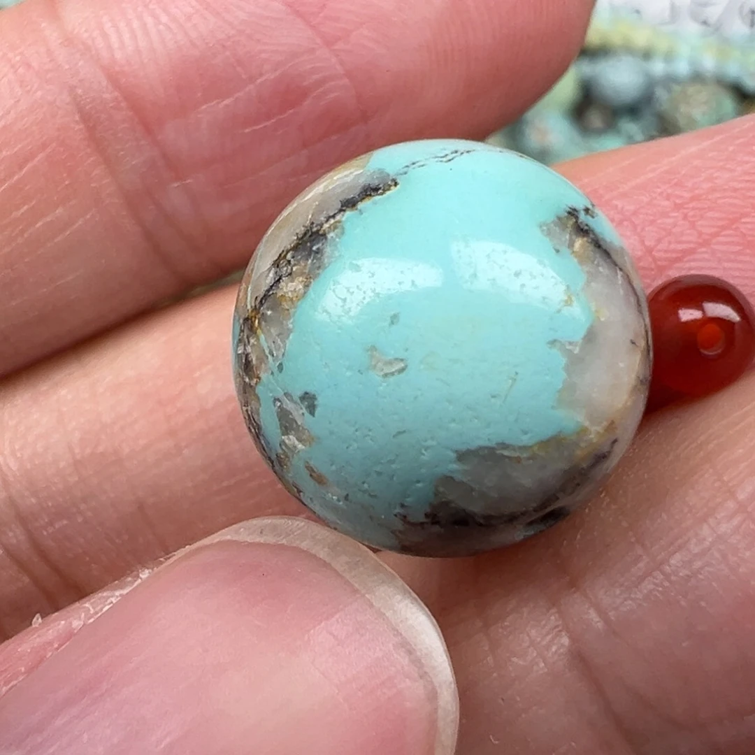 南红玛瑙配饰未镶嵌卡14.9