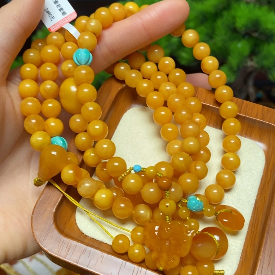 【闪购商品】手链蜜蜡未镶嵌手串