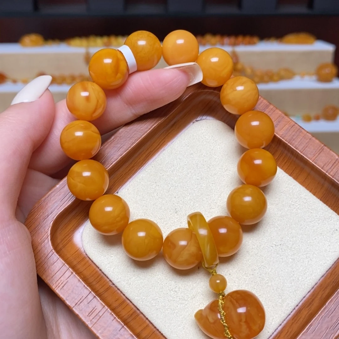 【闪购商品】未镶嵌蜜蜡手链手串