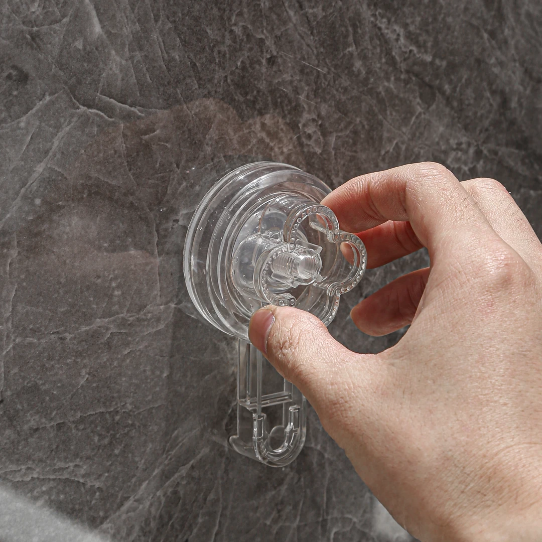 【四叶草】通用超强吸力旋钮式补充吸盘无痕可拆卸可水洗反复使用