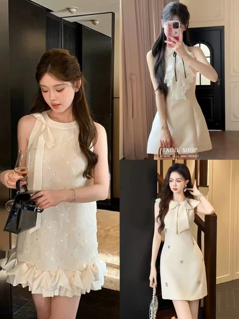 夏季孤品吊带连衣裙