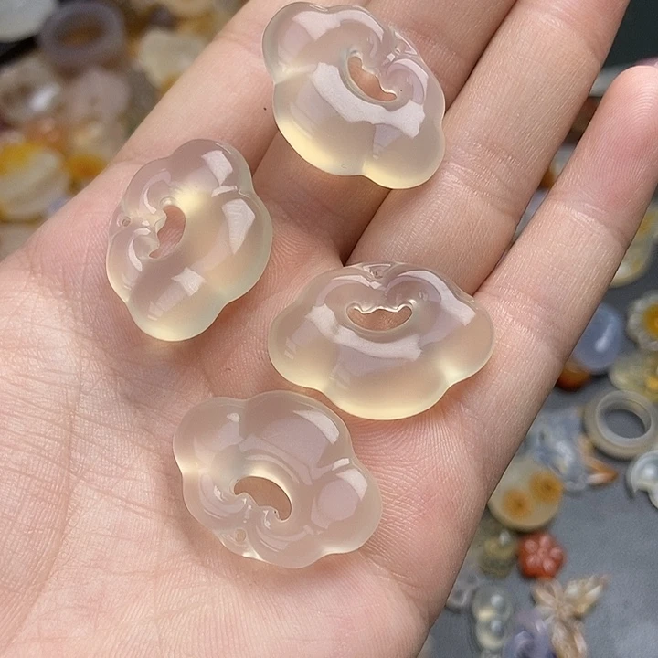 玛瑙/玉髓合金颈饰