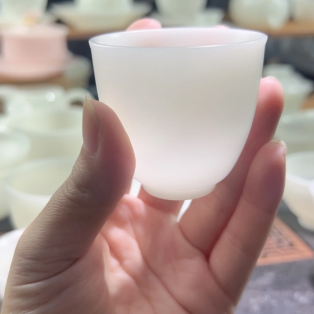 璞玉素烧高杯60ml陶瓷