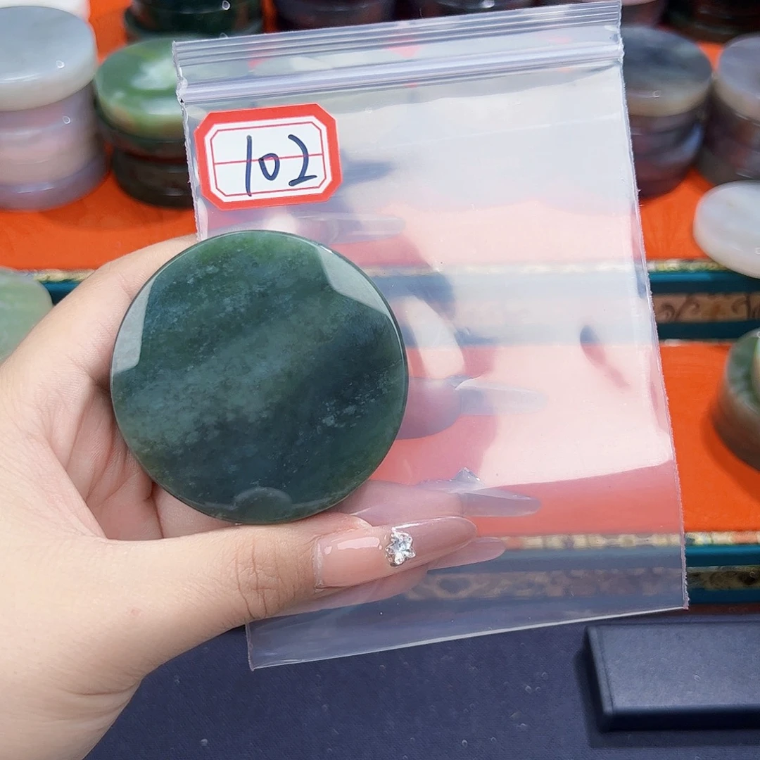 和田玉珠宝半成品未镶嵌