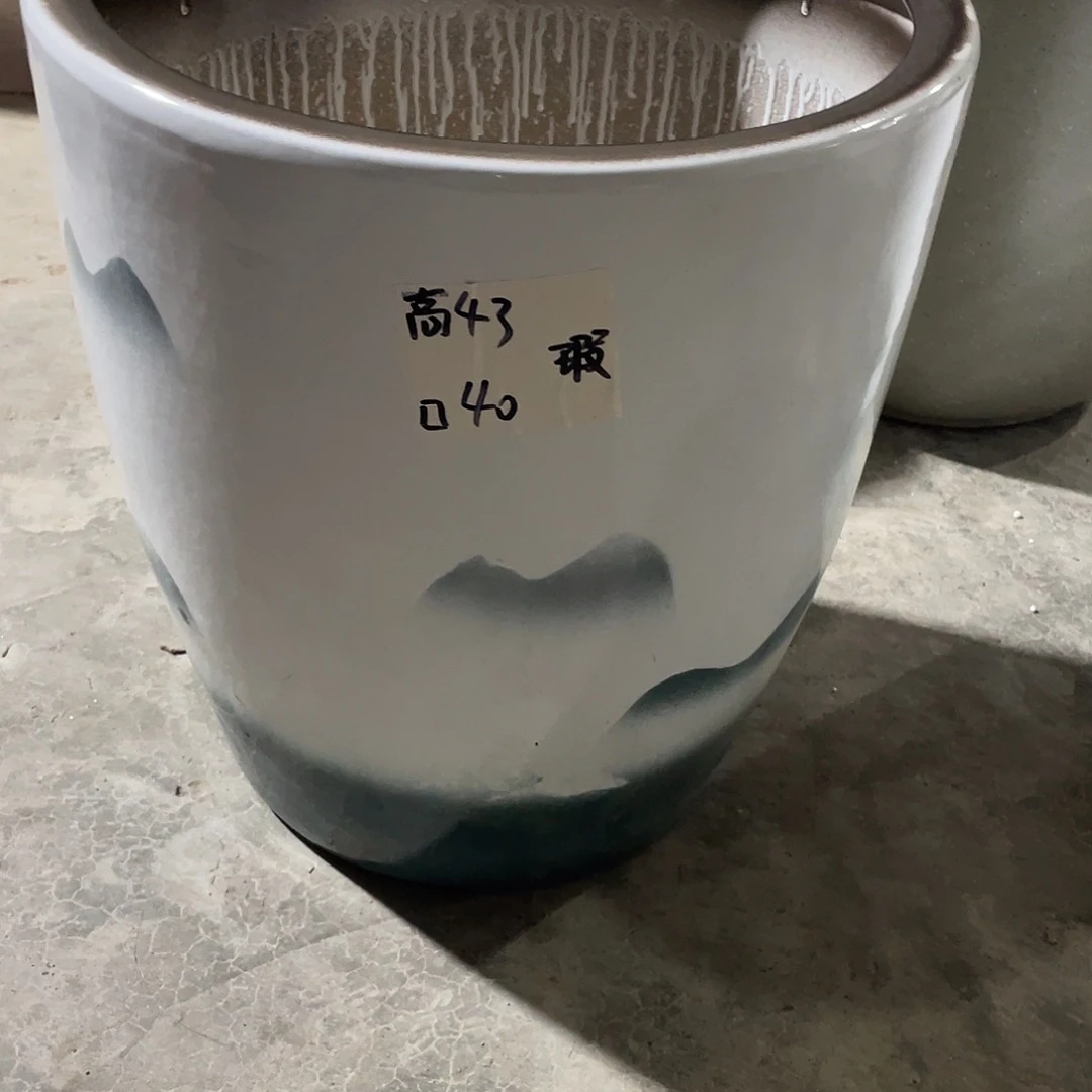 低山水画特大号搭配托盘微瑕