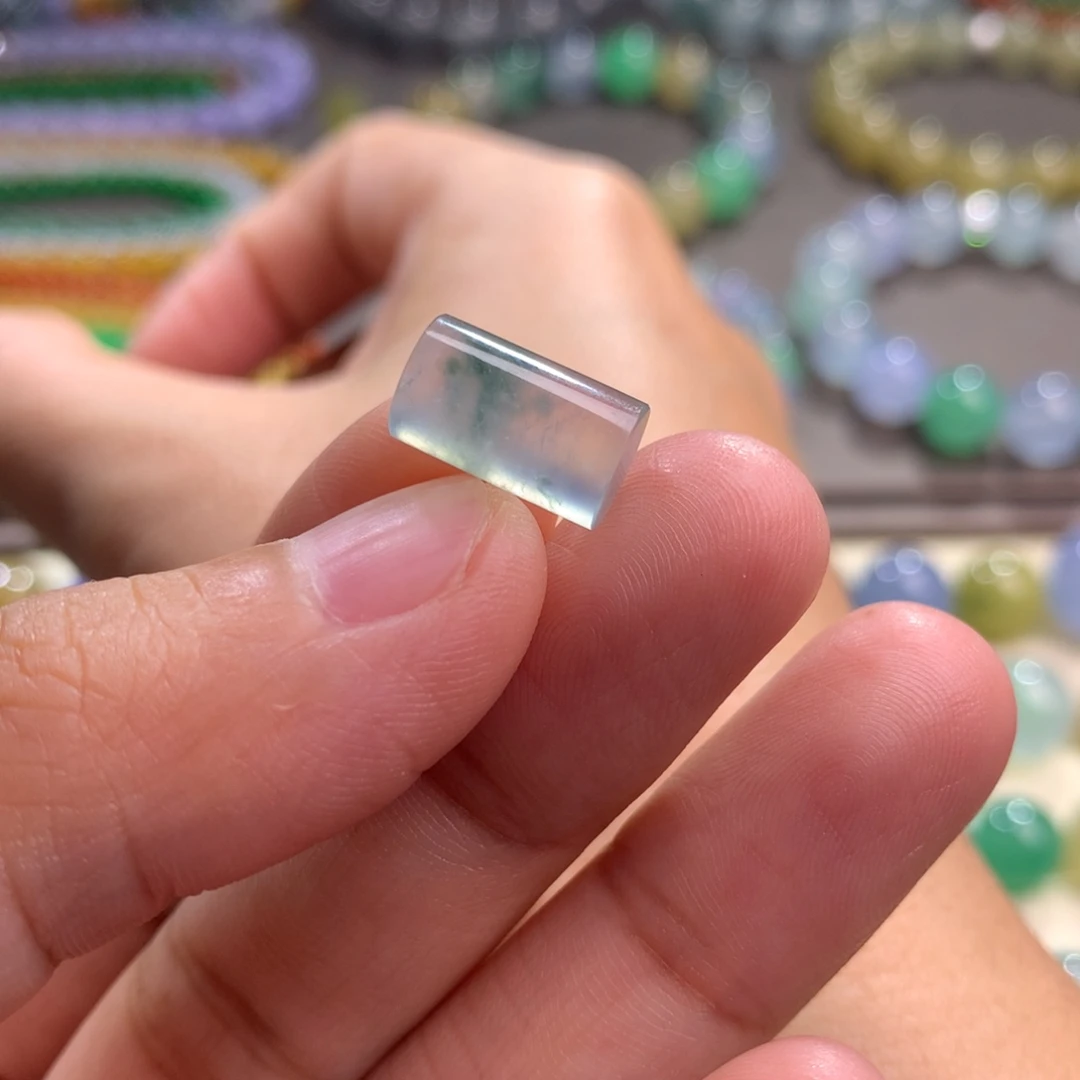 翡翠未镶嵌手链卡11.9～7.1