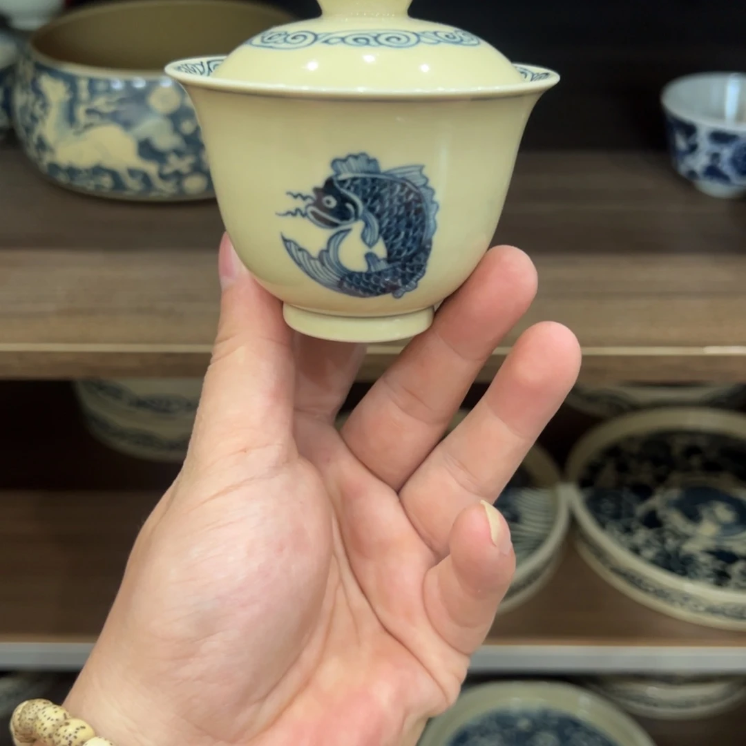 杯景德镇手绘陶瓷