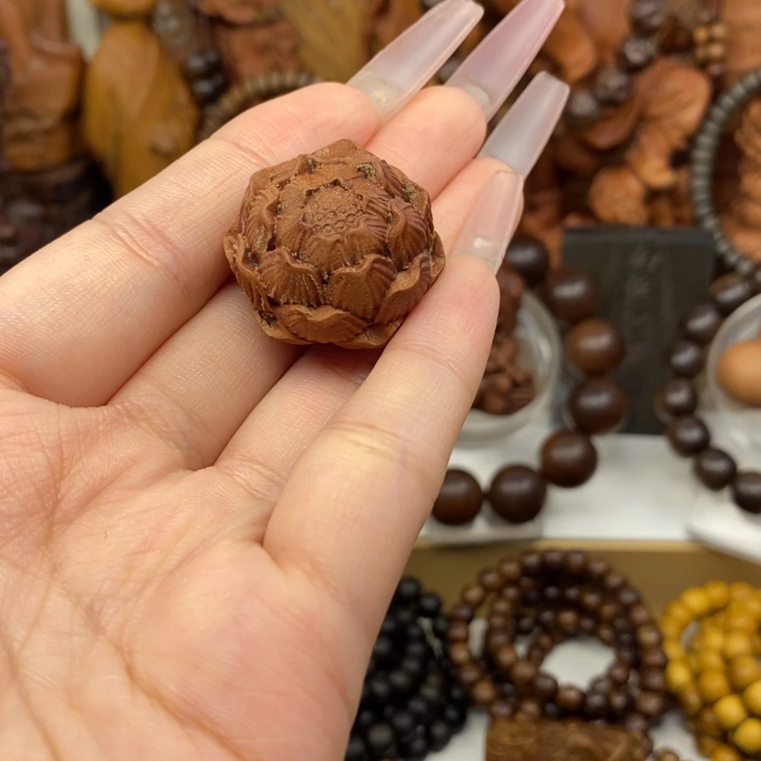 檀香木手串/手链迈索尔老山檀香小莲花奶香