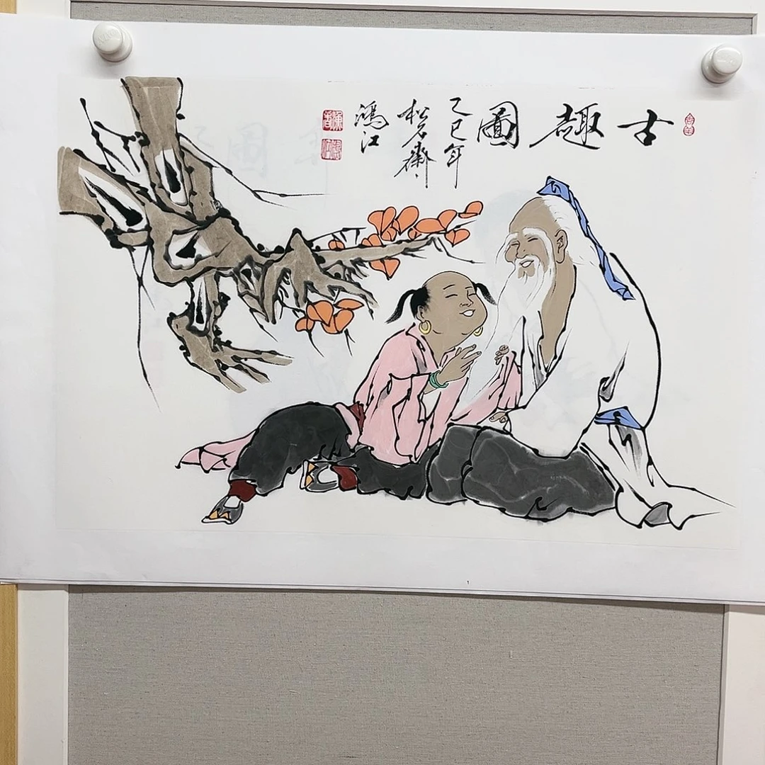 国画陈鸿江老师作品