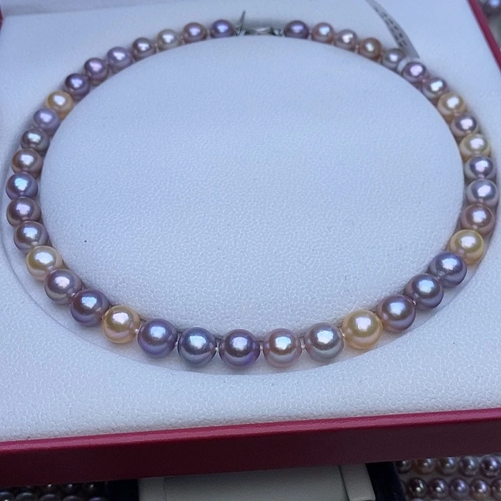 淡水珍珠项链未镶嵌
